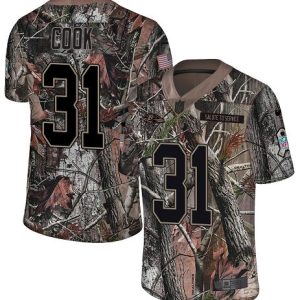 cheap Ravens #31 Dalvin Cook Camo Men's Stitched NFL Limited Rush Realtree Jersey