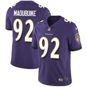 wholesale Ravens #92 Justin Madubuike Purple Team Color Youth Stitched NFL Vapor Untouchable Limited Jersey