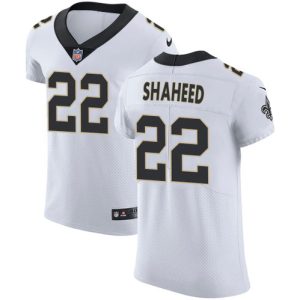 saints #22 rashid shaheed white men's stitched nfl vapor untouchable elite cheap jersey