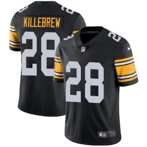 steelers #28 miles killebrew black alternate youth stitched nfl vapor untouchable limited cheap jersey