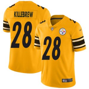 steelers #28 miles killebrew gold youth stitched nfl limited inverted legend cheap jersey