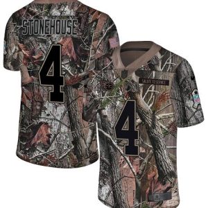 titans #4 ryan stonehouse camo men's stitched nfl limited rush realtree wholesale jersey