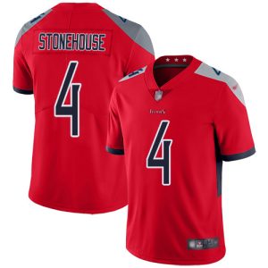 titans #4 ryan stonehouse red men's stitched nfl limited inverted legend cheap jersey